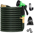 FunDADYUS Garden Hose 50FT Flexible Hose with Spray Nozzle B09GVJGXX3 - Green - Like New