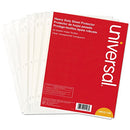 Universal UNV21128 Top-Load Poly Sheet Protectors - Like New