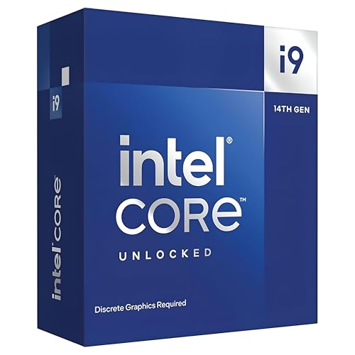 INTEL® CORE™ I9-14900K DESKTOP PROCESSOR 24 CORES BX8071514900K - Black - Like New