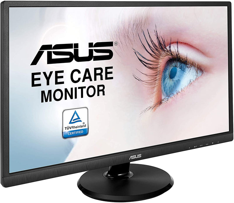 ASUS VA249HE Monitor 23.8 FHD HDMI VGA Eye Care 178 Wide Viewing Angle New