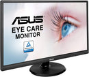 ASUS VA249HE 23.8 Full HD 1080p HDMI VGA Eye Care with 178° Wide Viewing Angle Like New