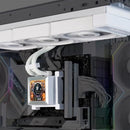 LIAN-LI HYDROSHIFT LCD 360S PERFORMANCE 360MM AIO CPU LIQUID COOLER - WHITE - Like New