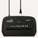 AMAZON BASICS HEAVY DUTY CROSS-CUT PAPER AND CREDIT CARD SHREDDER - BLACK - Like New