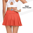 GGOV WOMENS FLOWY TENNIS GOLF SKIRTS BUILT IN SHORTS ACTIVE SKIRTS WOMEN L MISTY - Brand New