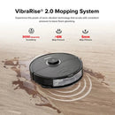 ROBOROCK S8+ ROBOT VACUUM, SONIC MOP WITH SELF-EMPTY DOCK, 6000PA - BLACK - Like New
