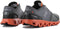 ON RUNNING X CLOUD 2 MEN'S SHOE SIZE: MEN 11.5 (AU/UK M11) (EU M46) - RUST/ROCK - Like New