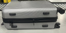 SWISS GEAR 24" HARDSIDE SPINNER LUGGAGE SUITCASE - SILVER GRAY - Brand New