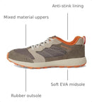 MK268038 MERRELL BOYS' ALPINE 83 SLIP BIG YOUTH 4.5 GUNSMOKE - Brand New