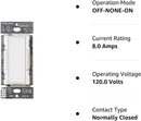 Lutron MACL-153MR-WH Maestro 120W Multi-Location CFL/LED Digital Dimmer - White Like New