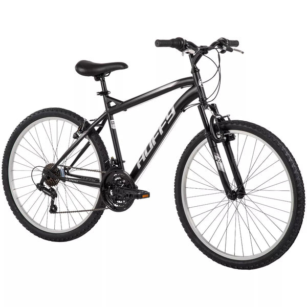 HUFFY HIGHLAND MOUNTAIN BIKE - 26" WHEELS - 21 SPEEDS - M/L - BLACK - Like New
