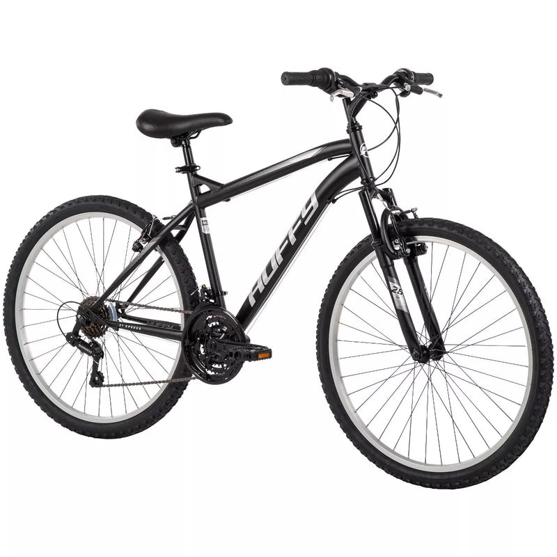 HUFFY HIGHLAND MOUNTAIN BIKE - 26" WHEELS - 21 SPEEDS - M/L - BLACK - Like New