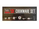 TOOLS OF THE TRADE STAINLESS STEEL 13 PIECE - SILVER - Like New