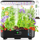 ZEKESON MISTING HYDROPONIC GROWING SYSTEM KIT 15-PODS INDOOR SMART HERB GARDEN - Like New