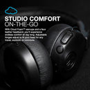 JLab Studio ANC On-Ear Wireless Headphones - Graphite, Black Like New