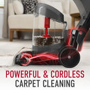HOOVER ONEPWR SMARTWASH CORDLESS CARPET CLEANER MACHINE BH50700V - SILVER - Like New