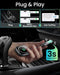 SMQMAW WIRELESS CARPLAY ADAPTER, USB-C AND USB-A - BLACK - Like New
