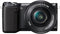 Sony NEX-5TL Mirrorless Digital Camera with 16-50mm Power Zoom Lens - Black Like New