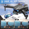 NASETO DRONE CAMERA 1080P KIDS ADULTS FOLDABLE HD FPV MINI DRONE 3 BATTERIES - Like New
