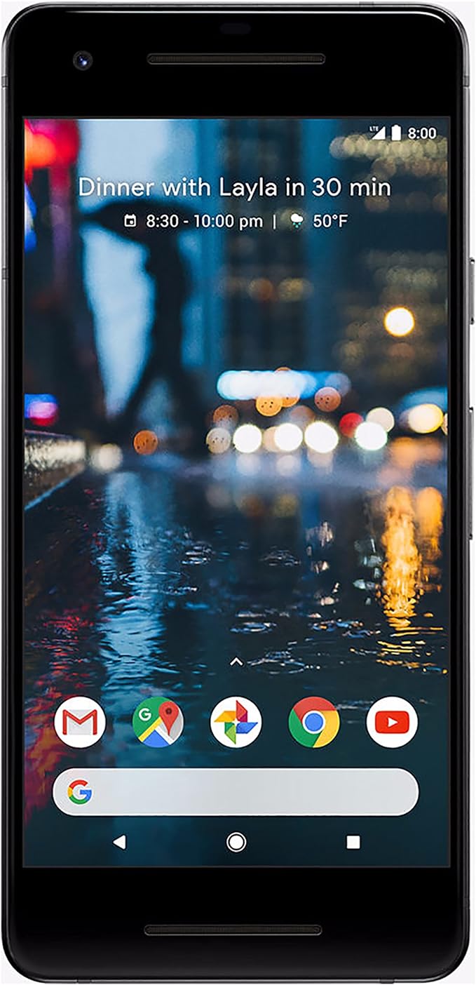 GOOGLE PIXEL 2 128GB UNLOCKED - BLACK Like New