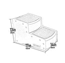 Pet Gear Easy Step II Pet Stairs, 2 Step, Chocolate B00L28HTBM - NEW - Brand New
