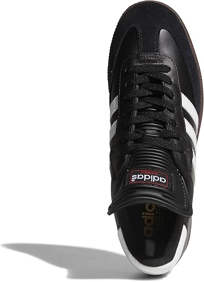 ADIDAS MEN'S SAMBA CLASSIC INDOOR SOCCER SHOE - SIZE: 10.5 - BLACK/WHITE/BLACK - Brand New