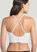 Jockey Women's Bras Natural Beauty Removable Cup Bralette with Back Closure, s - Brand New