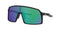 OAKLEY MEN'S OO9406 SUTRO RECTANGULAR SUNGLASSES FRAME: BLACK INK - PRIZM JADE - Like New