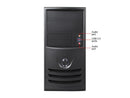IN WIN Z589T.CH350TB3 Black SECC Micro ATX Mini Tower Computer Case 350W Power