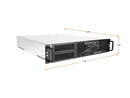 IN WIN IW-R200-02N Silver SGCC 2U Rackmount Open-Bay 2U Short Depth Server