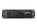 IN WIN Open Bay 3U Short Depth Server Chasis With 500W Power Supply - Black