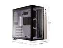 Lian Li PC-O11DW 011 DYNAMIC tempered glass on the front Chassis body