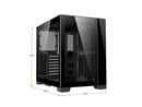 LIAN LI O11D MINI-X Black SPCC / Aluminum / Tempered Glass ATX Mini Tower
