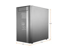 Cooler Master MasterBox NR400 Micro-ATX Tower with Front Mesh Ventilation