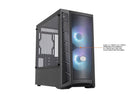 Cooler Master MasterBox MB311L ARGB Airflow Micro-ATX Tower with Dual