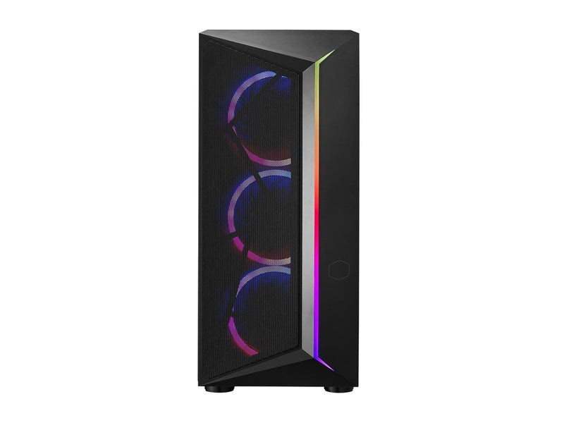 Cooler Master CMP 510 ATX Mid-Tower with Mesh Intakes, ARGB Edge Strip