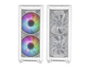 Cooler Master HAF 500 White Edition High Airflow ATX Mid-Tower with Mesh