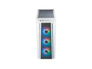 Cooler Master MasterBox 520 Mesh White Edition Airflow ATX Mid-Tower, Mesh Front