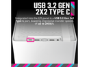 Cooler Master NR200P V2 White Mini-ITX 18L PC Case, Top-Mount 240mm|280mm Liquid