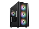 Cooler Master MasterBox 600 ATX Black Mid-Tower Case, Back-Connected Motherboard