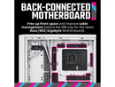 Cooler Master MasterBox 600 ATX White Mid-Tower Case, Back-Connected Motherboard