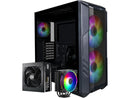 Cooler Master HAF 500 High-Airflow Mid-Tower ATX Gaming Case + Hyper 212 Halo