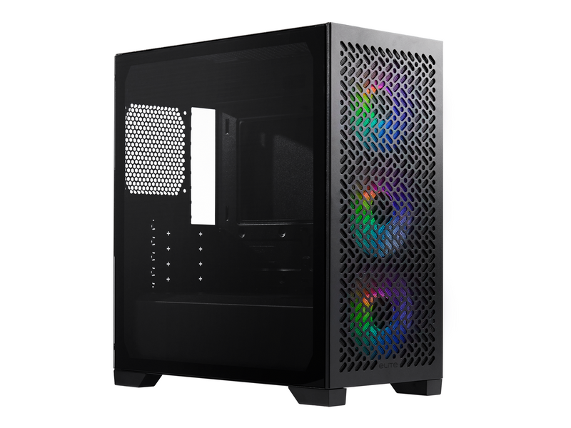 Cooler Master Elite 302 Micro-ATX High Airflow Minimalist PC Case, 365mm GPU