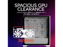Cooler Master Elite 302 White Micro-ATX High Airflow Minimalist PC Case, 365mm