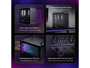 Cooler Master QUBE 340 Micro-ATX Compact -Tower PC Case - Customizable Modular
