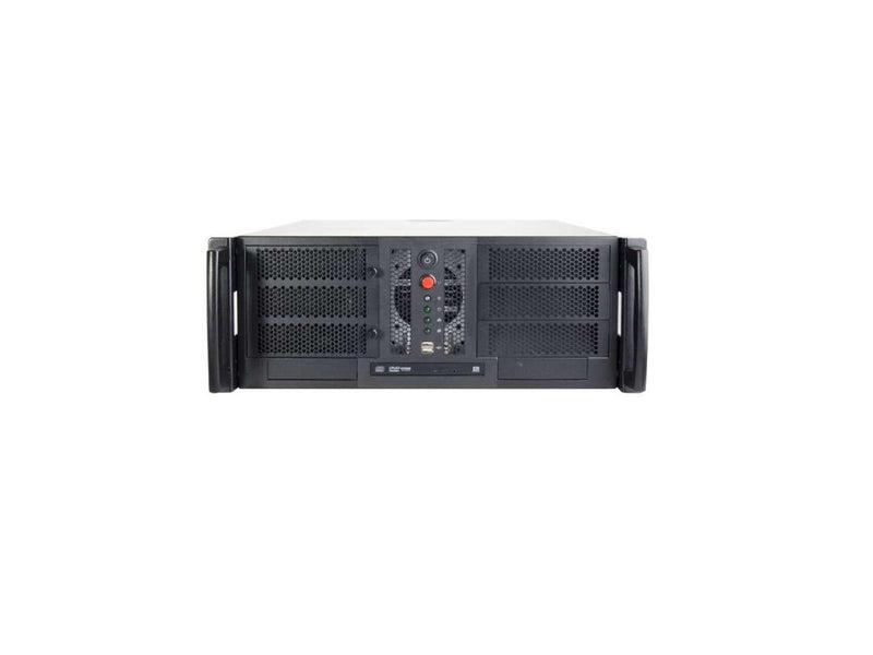 Chenbro RM42300-F1U3 4U 17.5in Compact Industrial Server Chassis Black Front