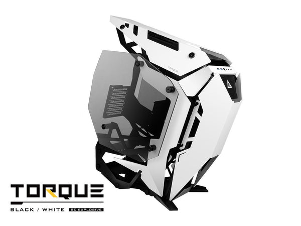 Antec Torque White/Black Aluminum ATX Mid Tower Computer Case/Winner of