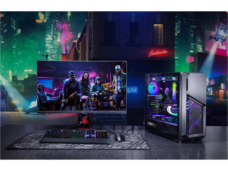 Antec Dark Phantom DP502 FLUX, Mid Tower ATX Gaming Case, Tempered Glass