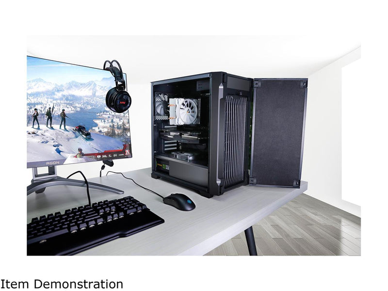 Antec P10 FLUX, F-LUX Platform, 5 x 120mm Fans Included, Reversible &