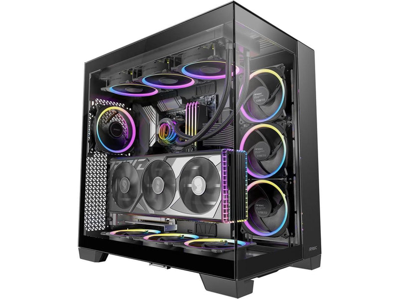 Antec C8, Fans not Included, RTX 40 Compatible, Dual-Chamber, tooless Design,