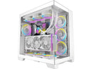 Antec C8 White, Fans not Included, RTX 40 Compatible, Dual-Chamber, tooless